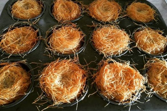 Gnijezda od kadaifa 2