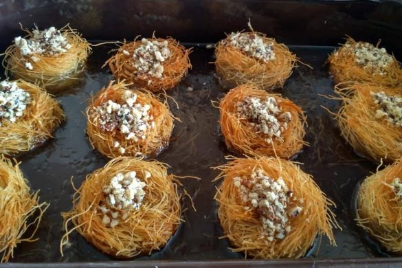 Gnijezda od kadaifa 4