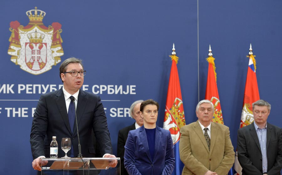vanredno stanje u Srbiji