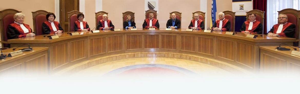 ZABRANA KRETANJA DANAS NA USTAVNOM SUDU BiH