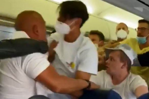tuča u avionu