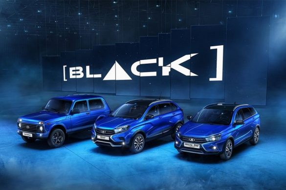 lada niva 4x4 black