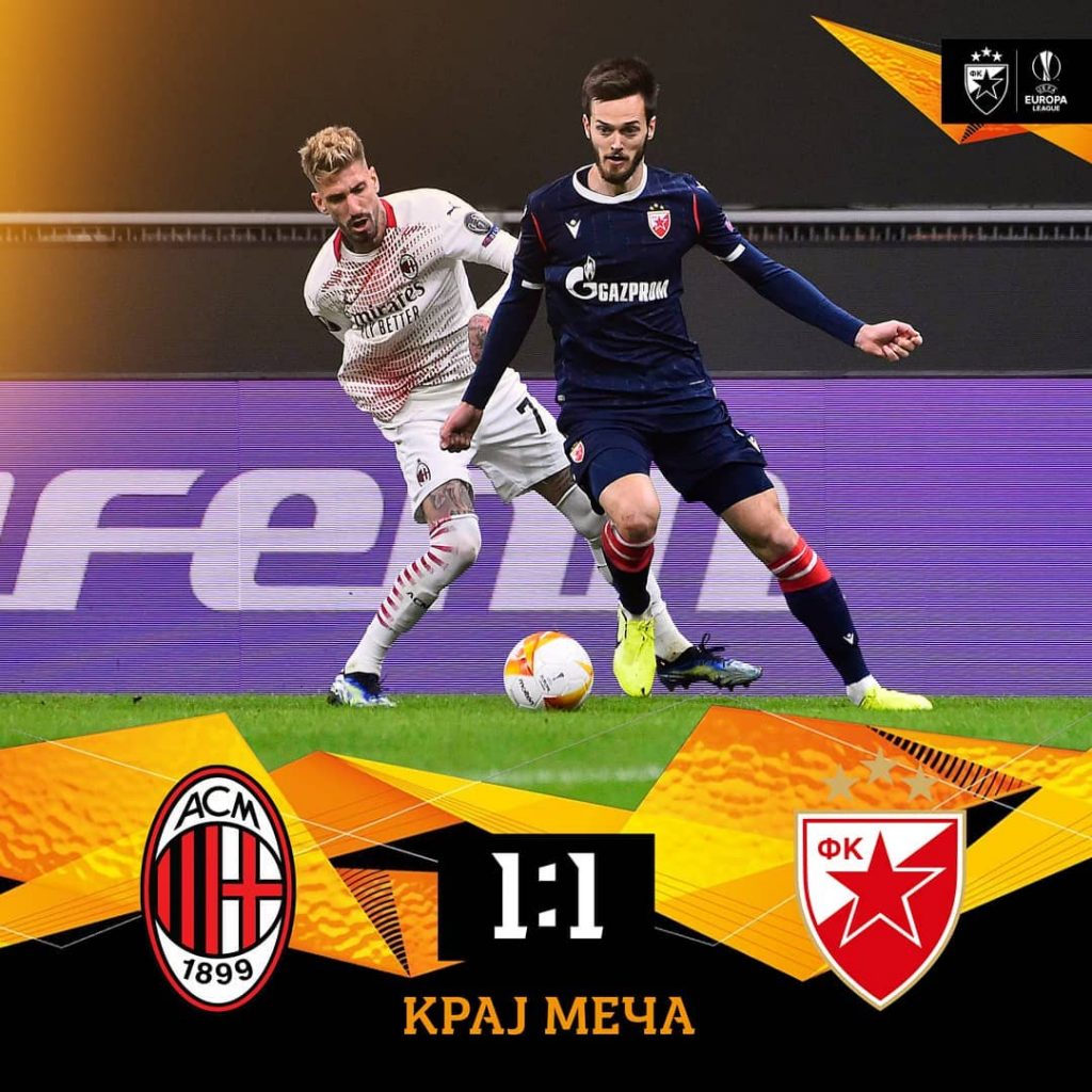 milan zvezda liga evrope