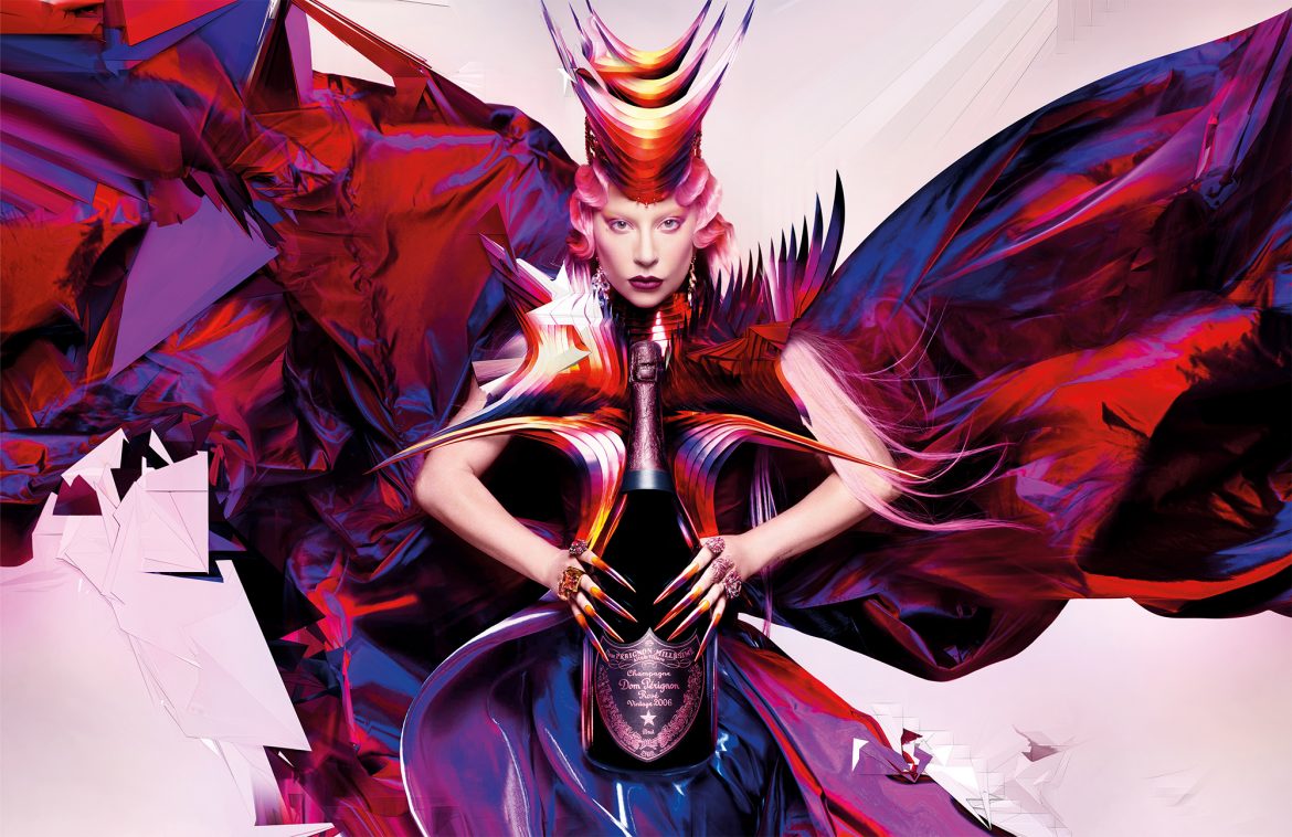 lady gaga dom perignon