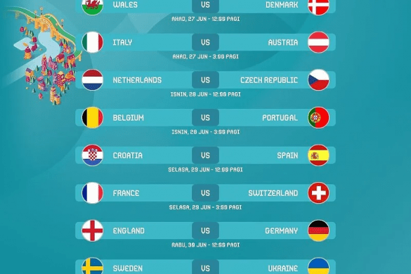euro 2020 parovi osmine finala
