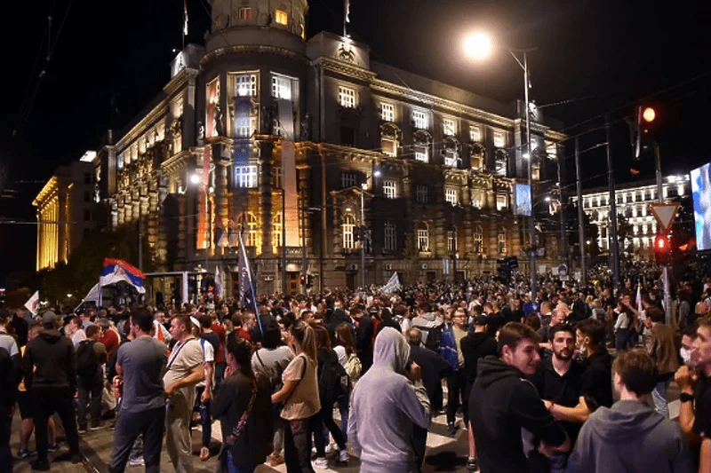 demonstracije u beogradu