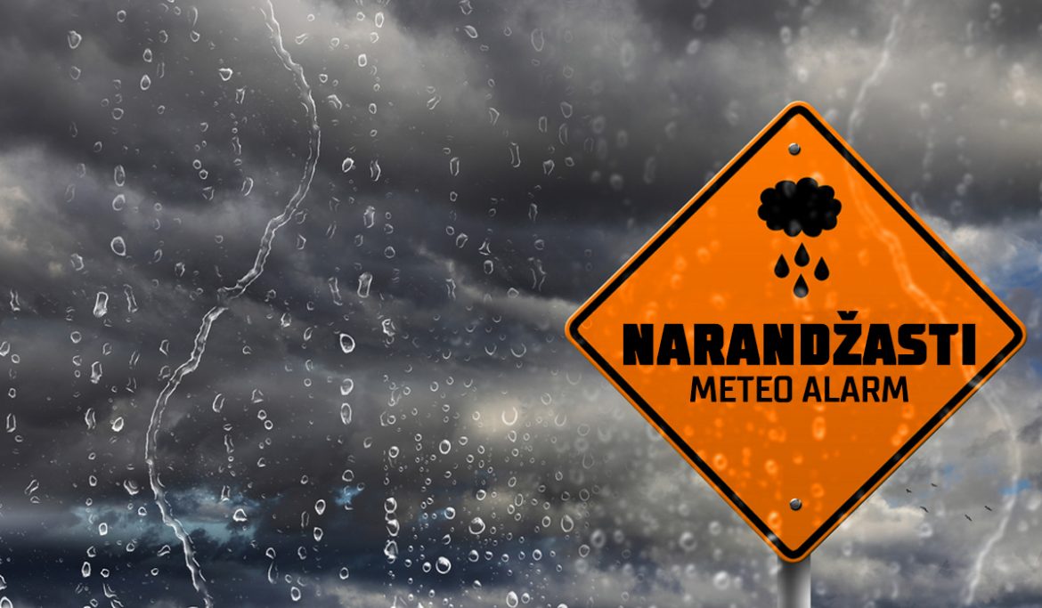 narandžasti meteoalarm
