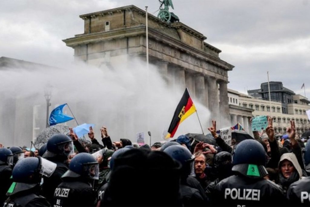 demonstracije u njemačkoj