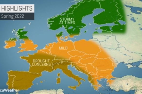 vremenska prognoza proljeće 2022