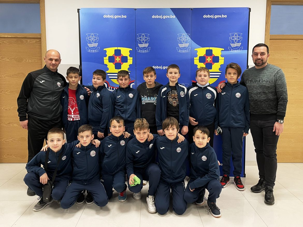 škola fudbala rudanka prijem kod gradonačelnika doboja borisa jerinića