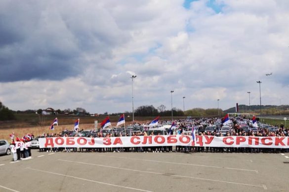 dobojlije na skupu sloboda