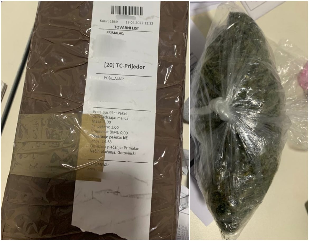 brza pošta marihuana doboj prijedor