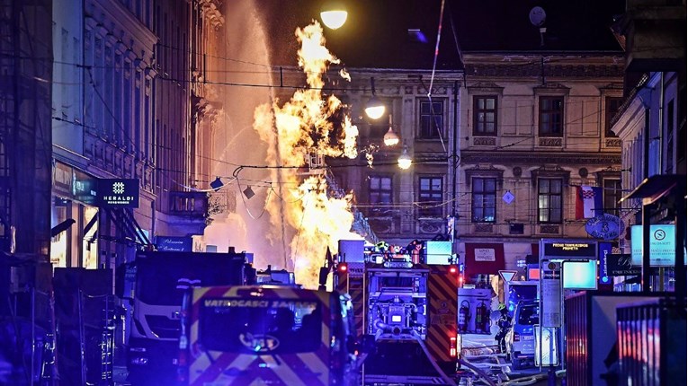 požar u centru Zagreba