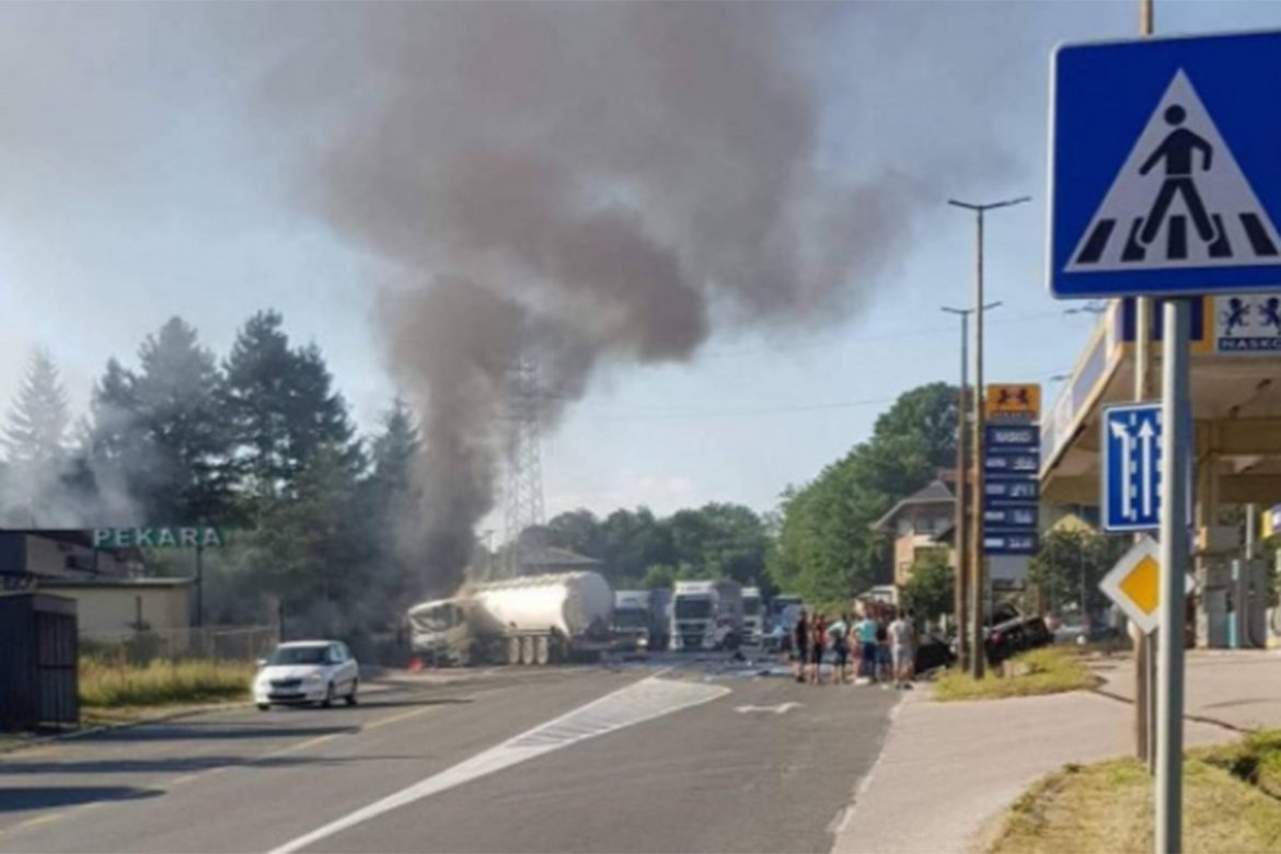 saobraćajna nesreća lukavac