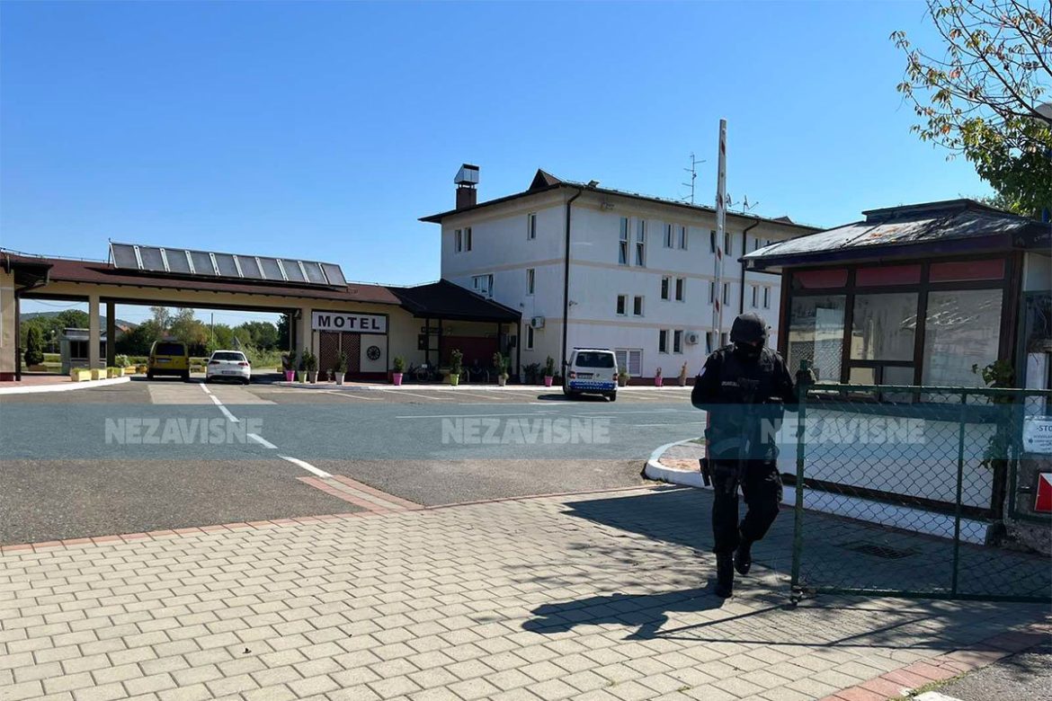 motel jezero policija