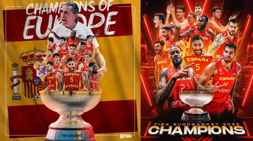 Košarkaši Španije prvaci evrope eurobasket 2022