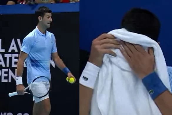 Novak Đoković greška