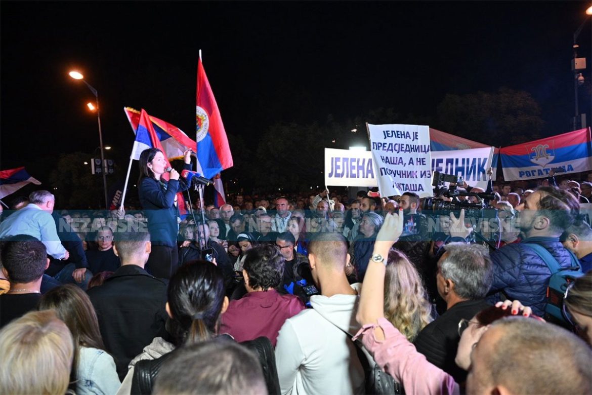 Protest opozicije u Banjaluci