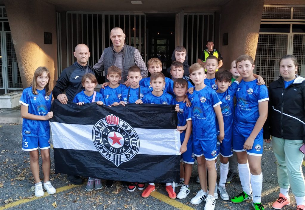ŠF Rudanka u posjeti FK Partizan