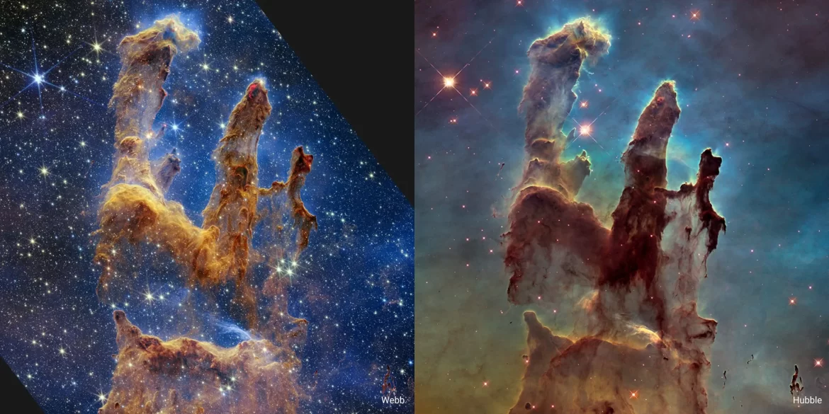 Teleskop Webb stubovi stvaranja