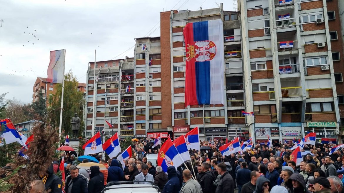 Protest u Kosovskoj Mitrovici