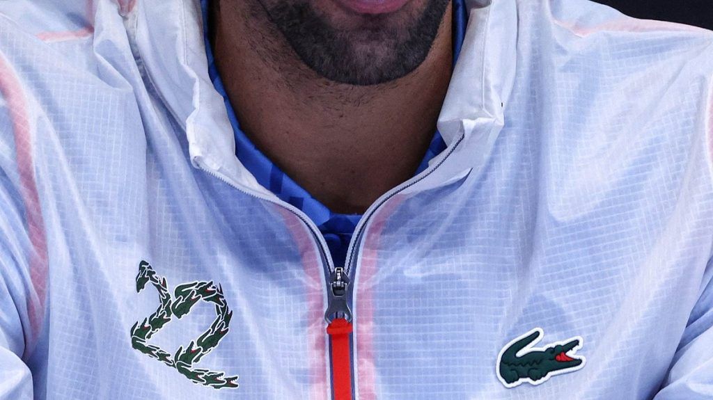 novak đoković Trenerka Lacoste 22