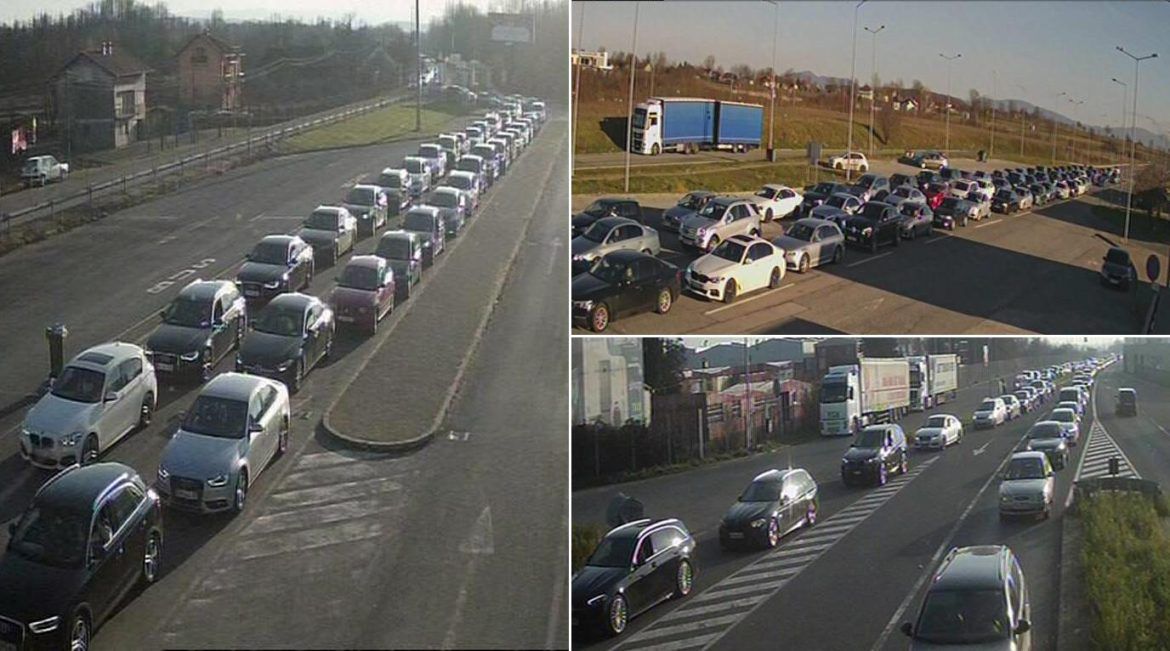 gužve na izlazu iz BiH