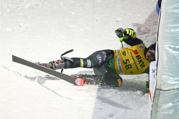 pad na skijanju