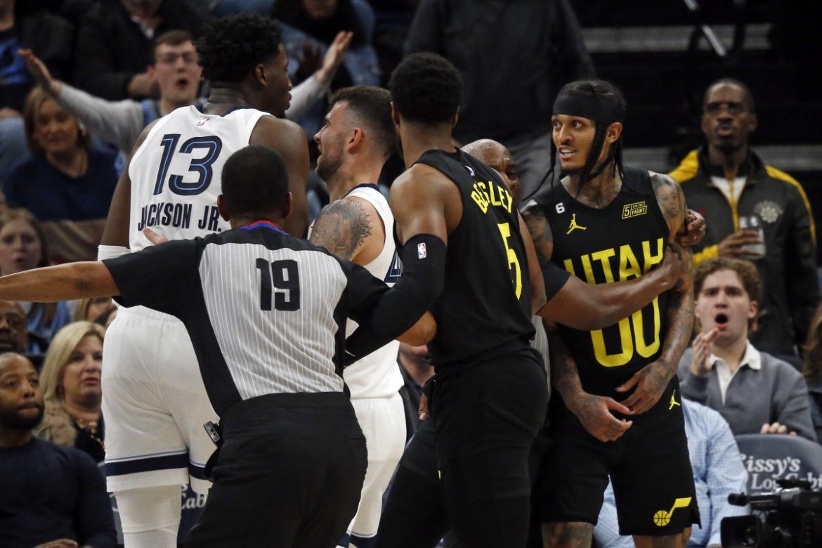 Džordan Klarkson nba tuča