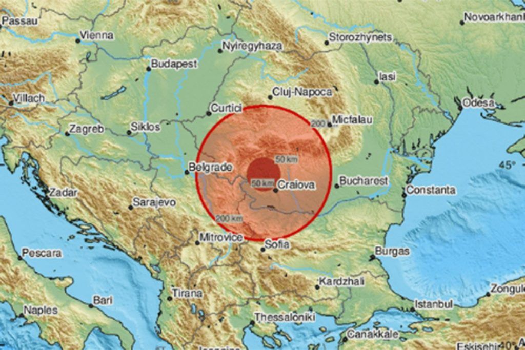 zemljotres u rumuniji