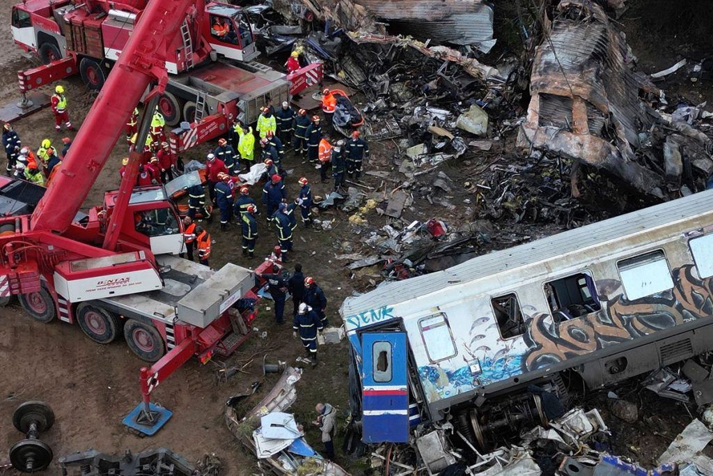 grčka željeznička nesreća