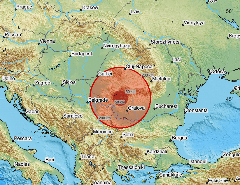 zemljotres u rumuniji