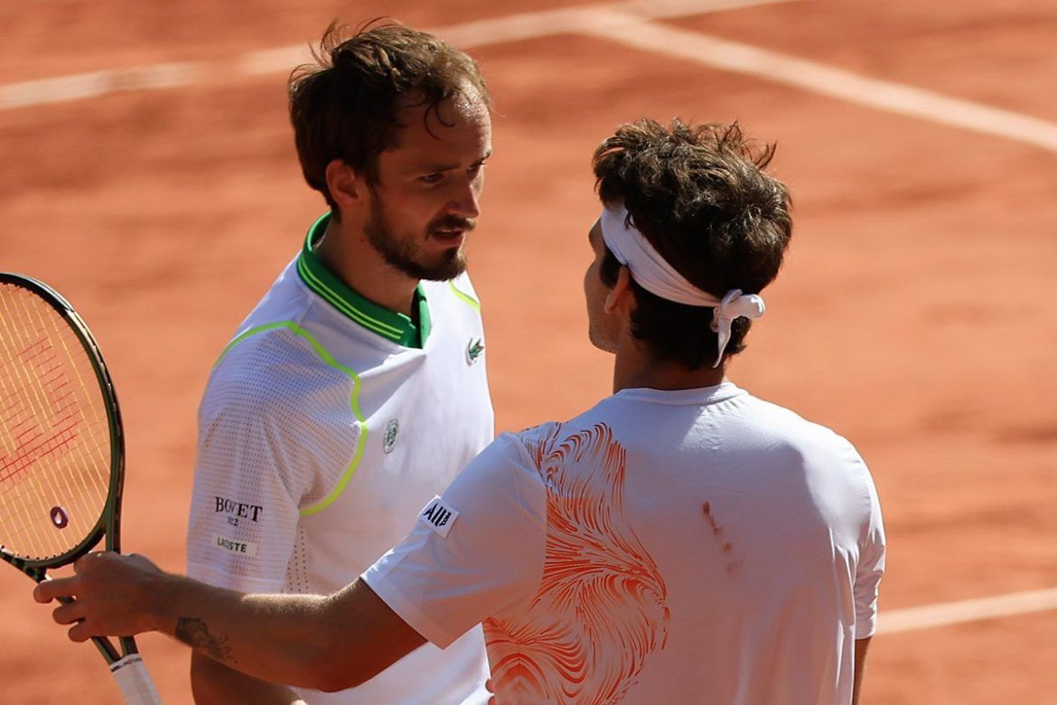 medvedev rolan garos 2023