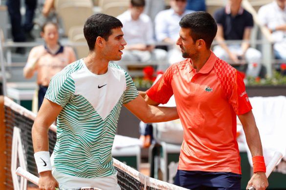 novak alkaras 3:1 polufinale rg 2023