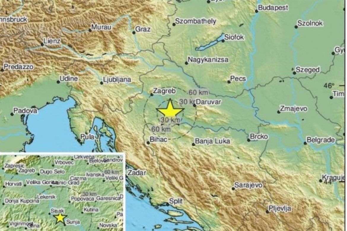 zemljotres u hrvatskoj