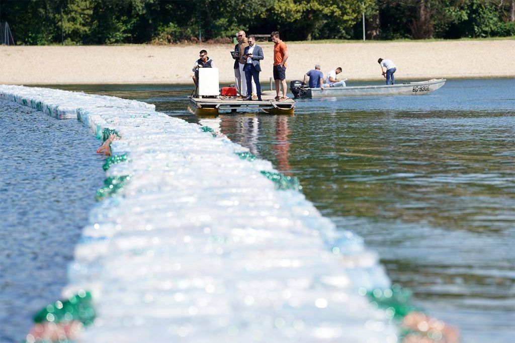 najveći plutajući objekat na svijetu od plastičnih flaša