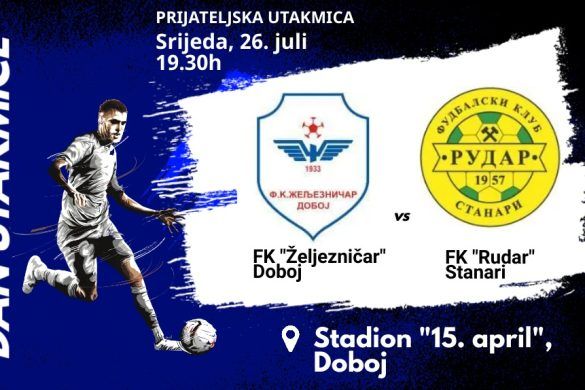 fk željezničar doboj fk rudar stanari prijateljska utakmica