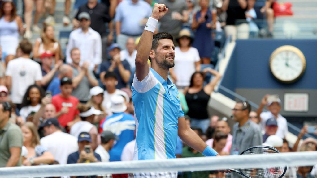 novak đoković tejlor fric us open 2023