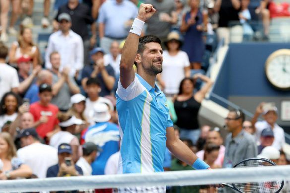 novak đoković tejlor fric us open 2023