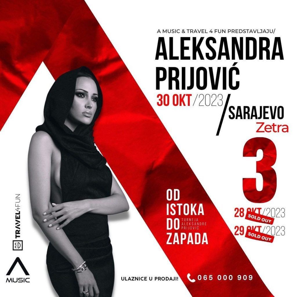 aleksandra prijović sarajevo