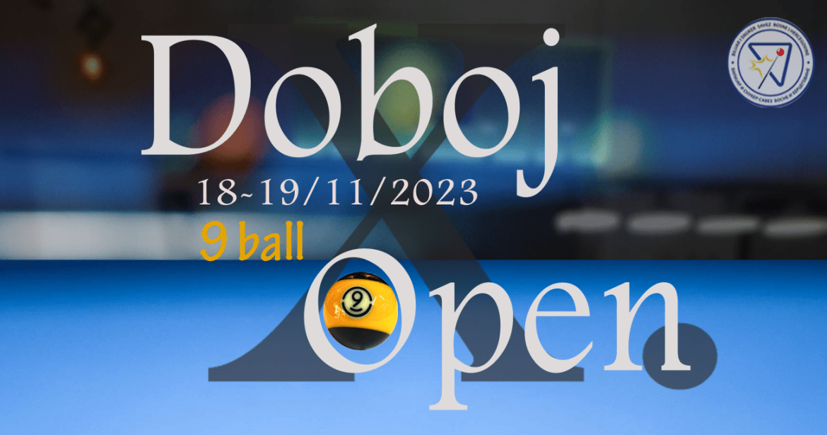 Carlsberg Doboj open 2023 bilijar
