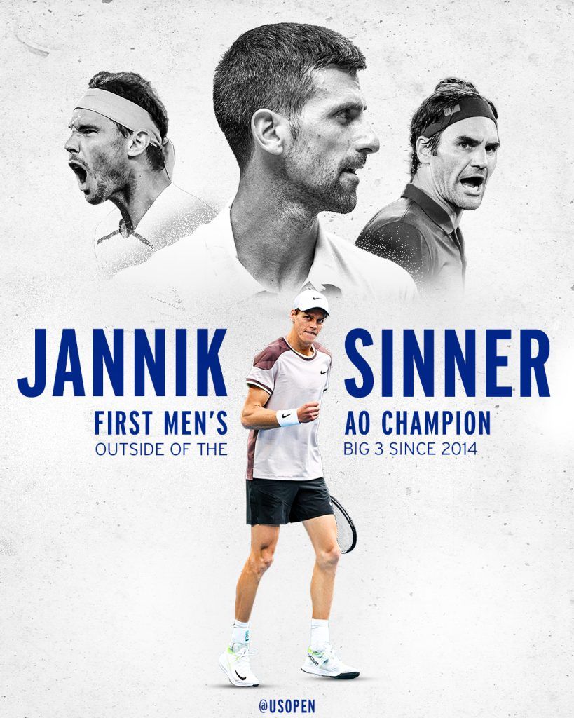 Janik Siner Australian Open 2024