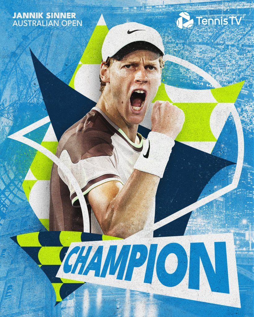 Janik Siner Australian Open 2024