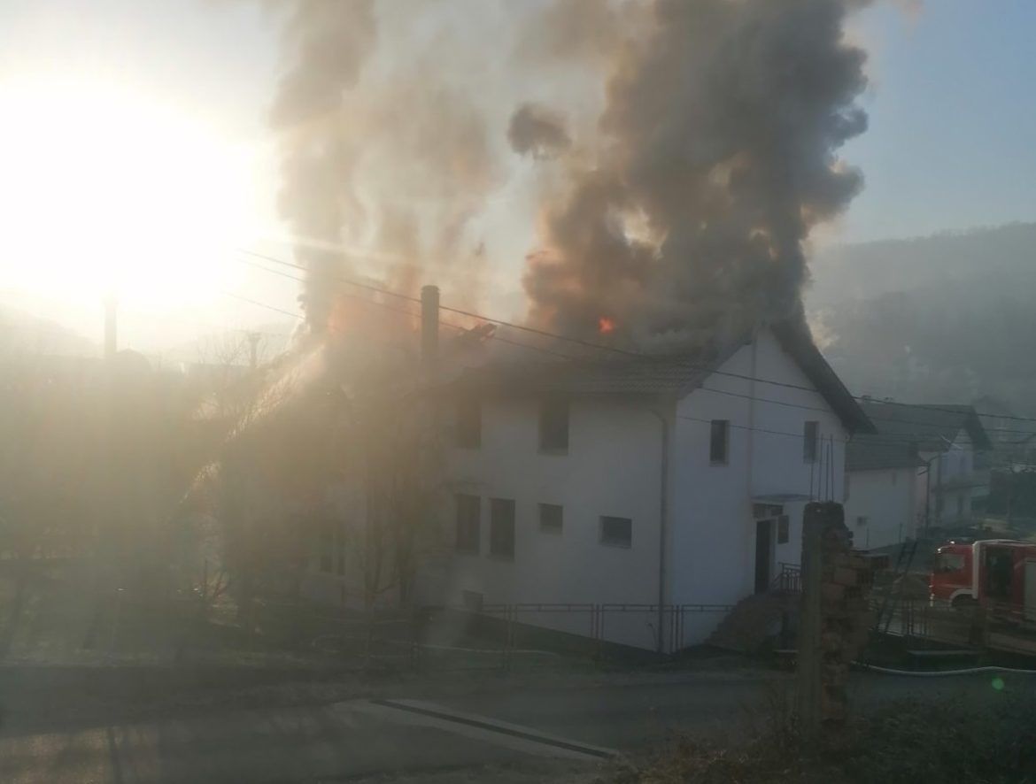 požar u ambulanti u Grapskoj dom zdravlja doboj