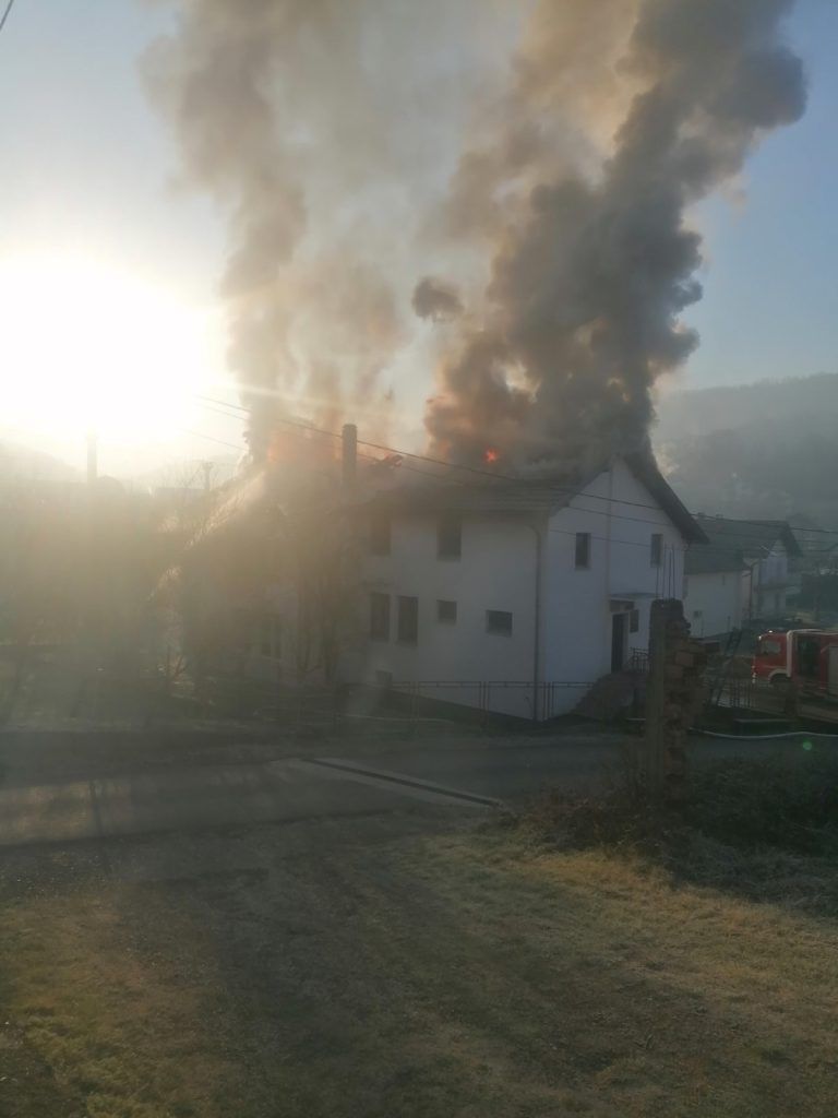 požar u ambulanti  u Grapskoj dom zdravlja doboj