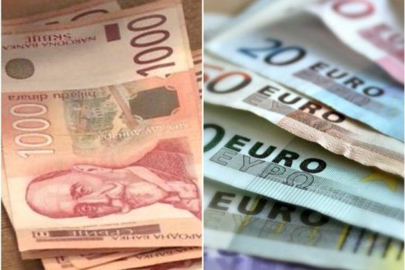 ukinut dinar na Kosovu