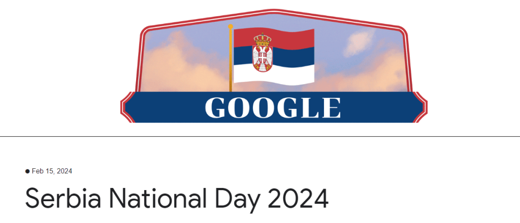 gugl dan državnosti srbije