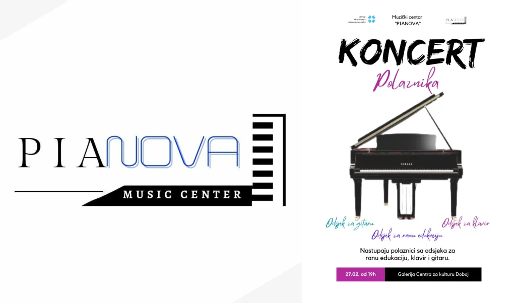 muzički centar pianova doboj