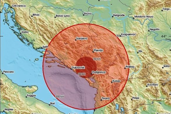 zemljotres mostar bileća