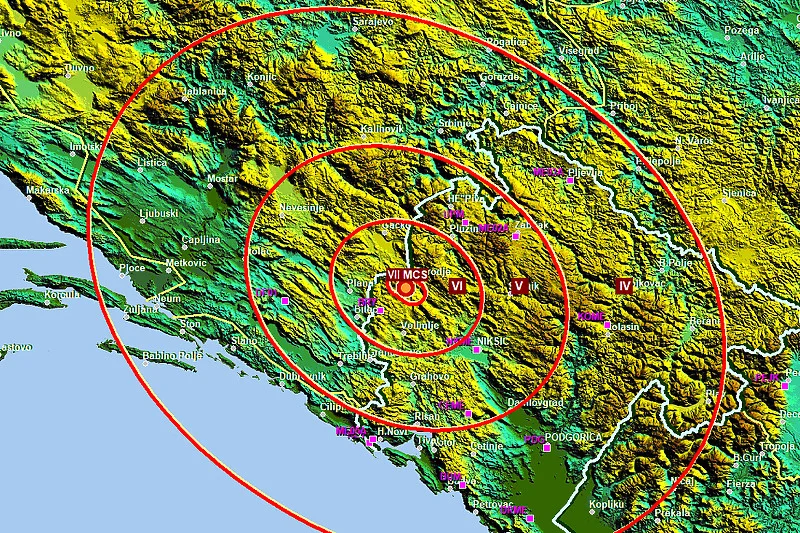 zemljotresi u regionu